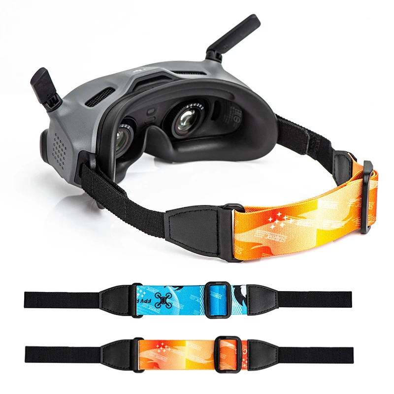 Повязка на голову для очков DJI Avata, регулируемый головной ремень для очков DJI FPV 2 VR, головной ремень, ремешок на голову, Высокоэластичный ремешок