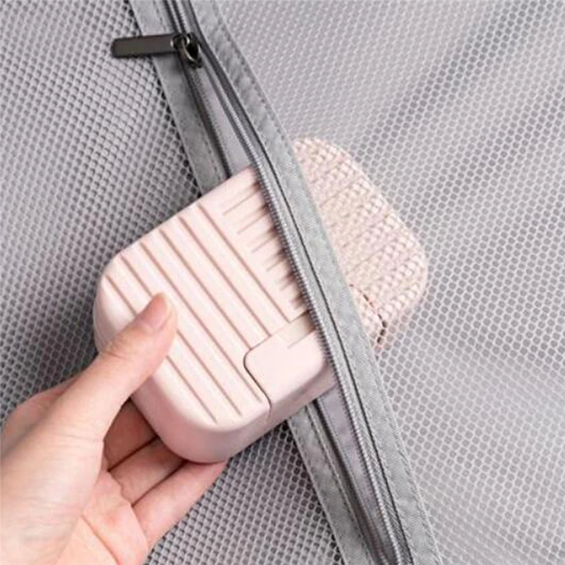 

New Travel Hiking Soap Box Hygienic Holder Easy To Carry Soap Box Bathroom Dish Shower Cover Portable Soap Organizer