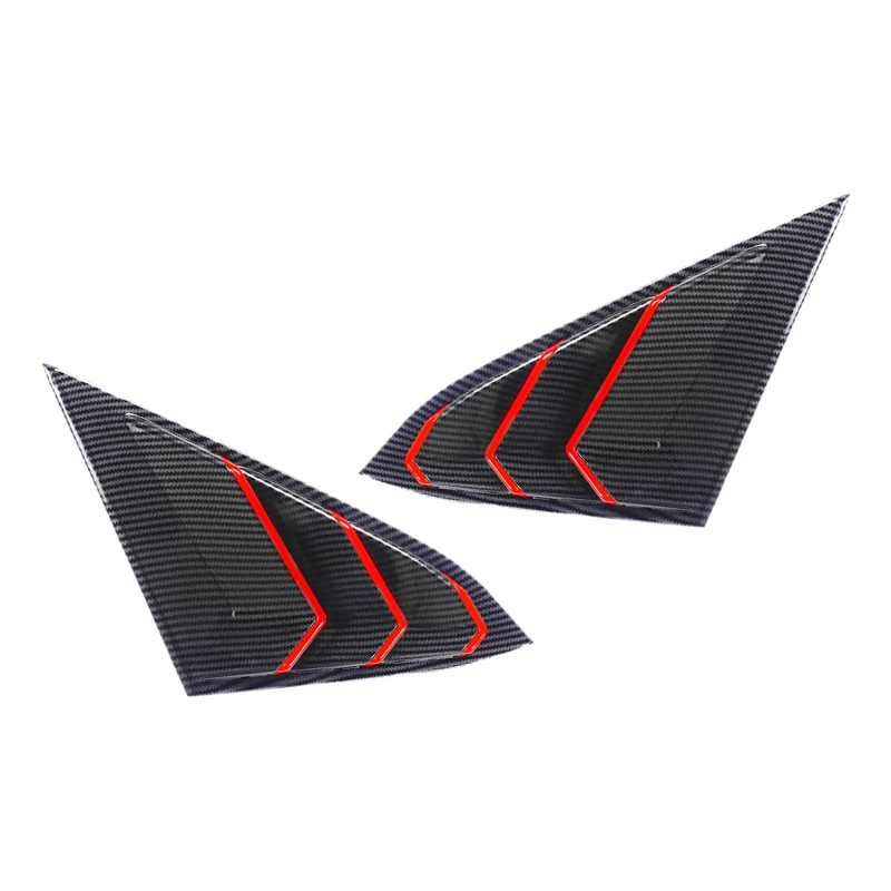 

1 пара, решетки для окна Honda Civic 10 хэтчбека 2021 2020 2019 2018 2017