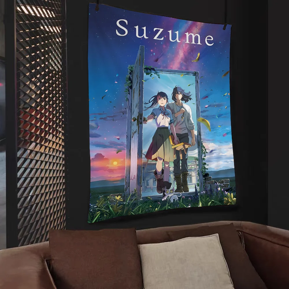 Suzume No To Jimari большой настенный гобелен с принтом дешевый в стиле хиппи богемный