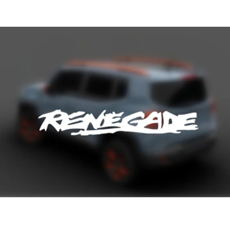 Reneagade автомобиль с открытым кузовом внедорожник фендер боковые отражающие наклейки на заднее стекло кузова виниловые наклейки для внедорожников.