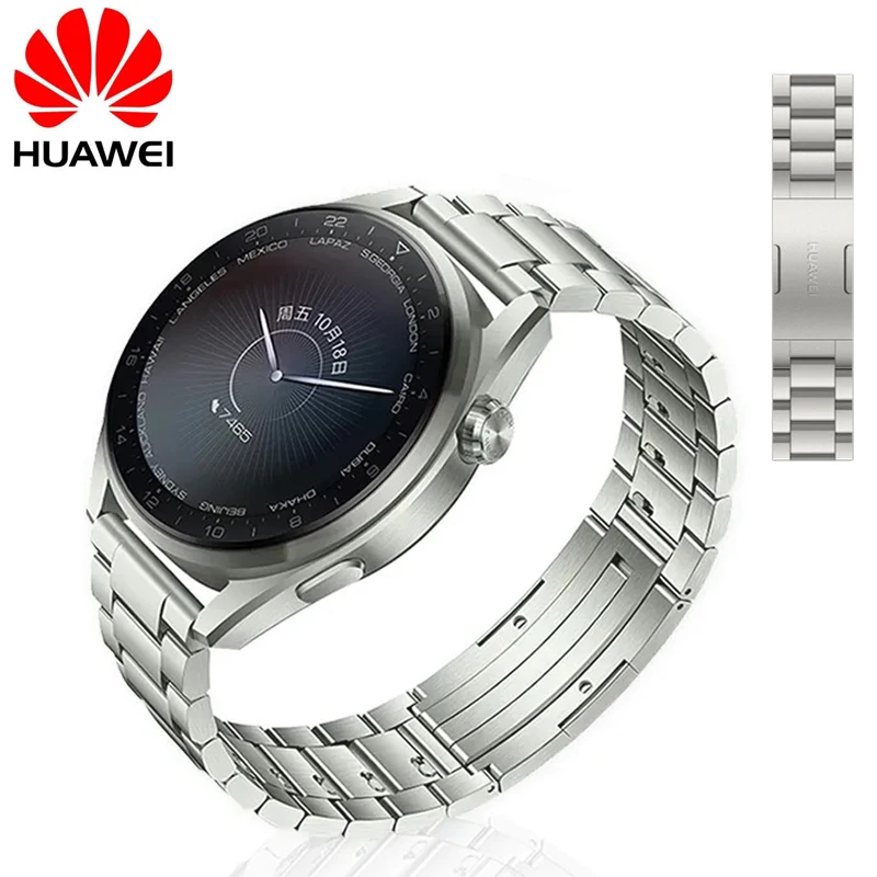 

Original Titanium Metal Strap for Huawei GT3 Pro 46mm 22mm Wristband for Huawei Watch 3/3pro GT 2/2pro Strap Huawei Watch Band