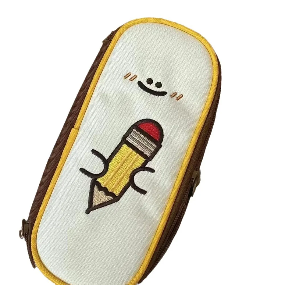 Многослойная милая сумка-карандаш для ручек большая вместительная косметичка