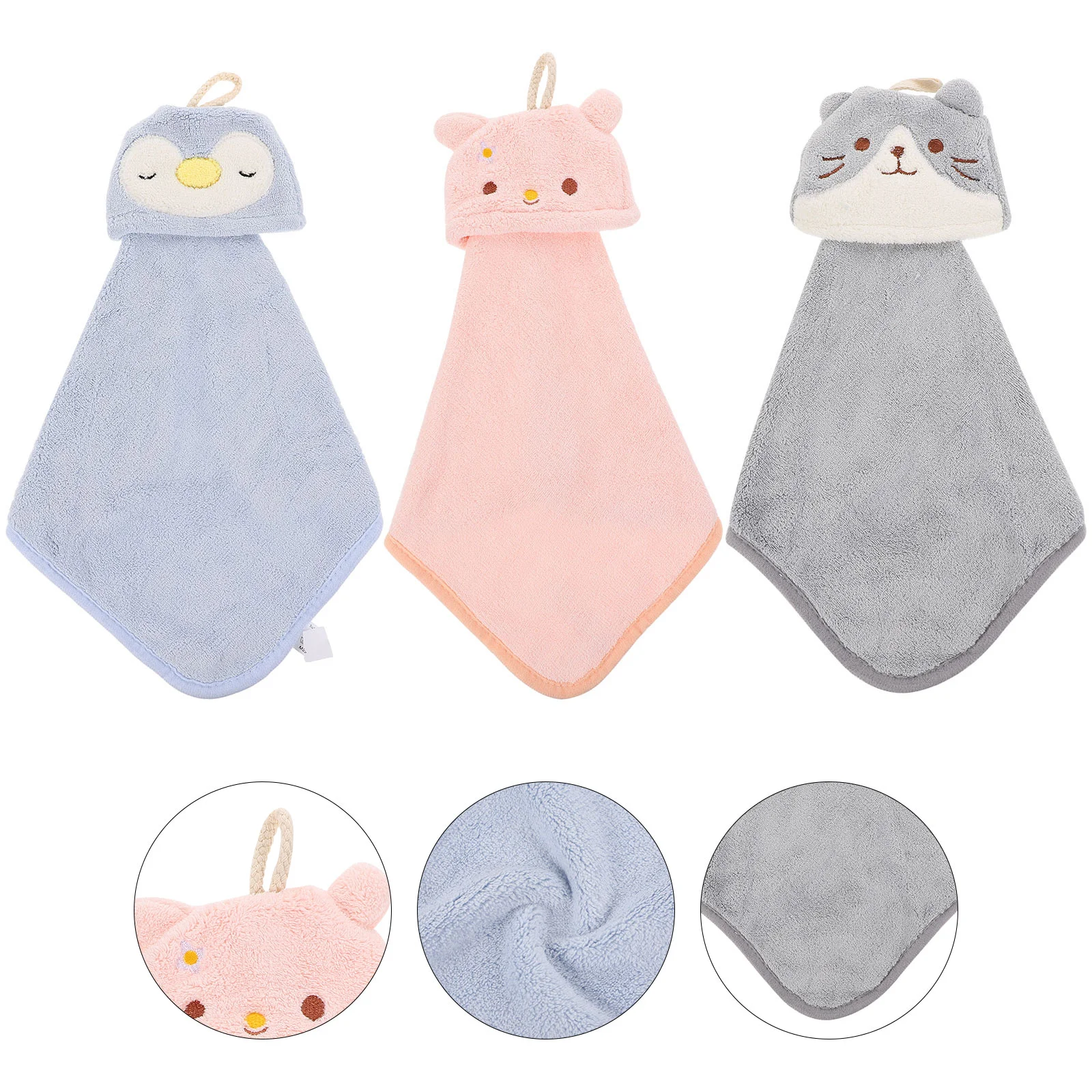 

3 шт., удобные практичные прочные полотенца для рук