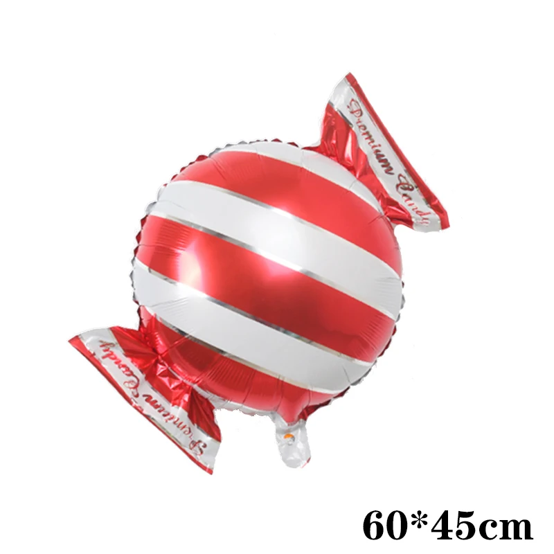 Цветные фольгированные шары в виде конфет, 32 дюйма, цифры 0-9, детский праздник для дня рождения, свадьбы, вечеринки, Пончик, мороженое, Гелиевый шар