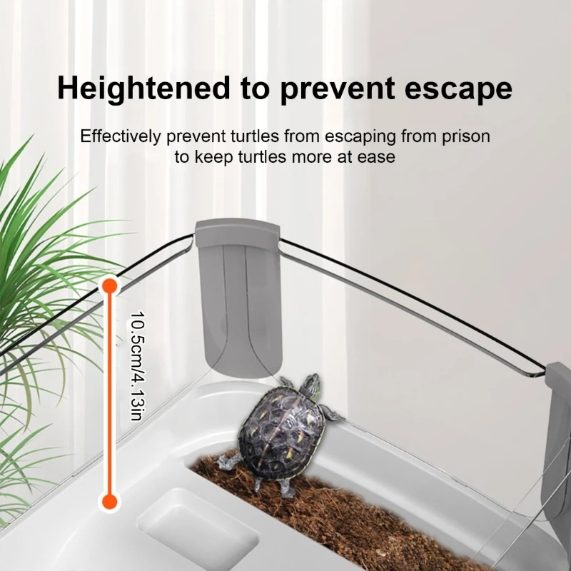 Резервуары для черепах домашних животных рептилий многофункциональная коробка