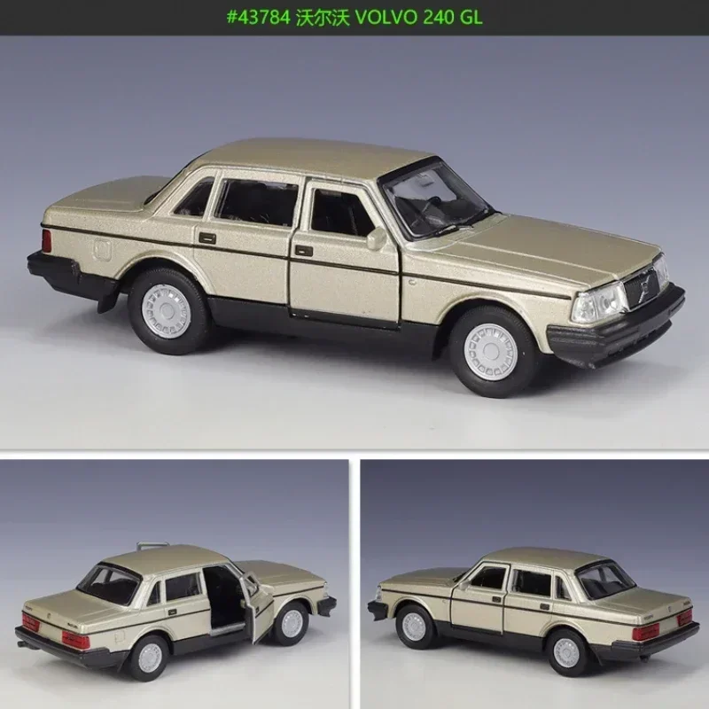 Модель литая автомобиля WELLY 1:36 VOLVO 240 GL модель из металлического сплава детские