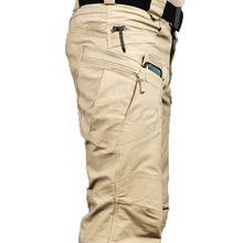Pantalon Cargo de Camouflage élastique pour homme, vêtement militaire à poches multiples, pour jogging en plein air, tactique, grande taille