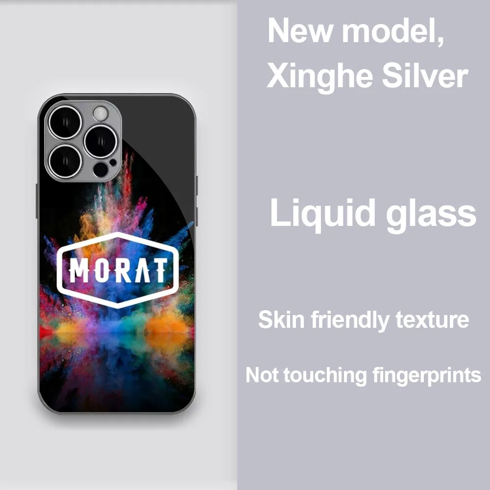 Чехол для телефона Band M-Morat Balas Perdidas iPhone 11 12 13 14 Mini Plus Pro Max металлическая окрашенная