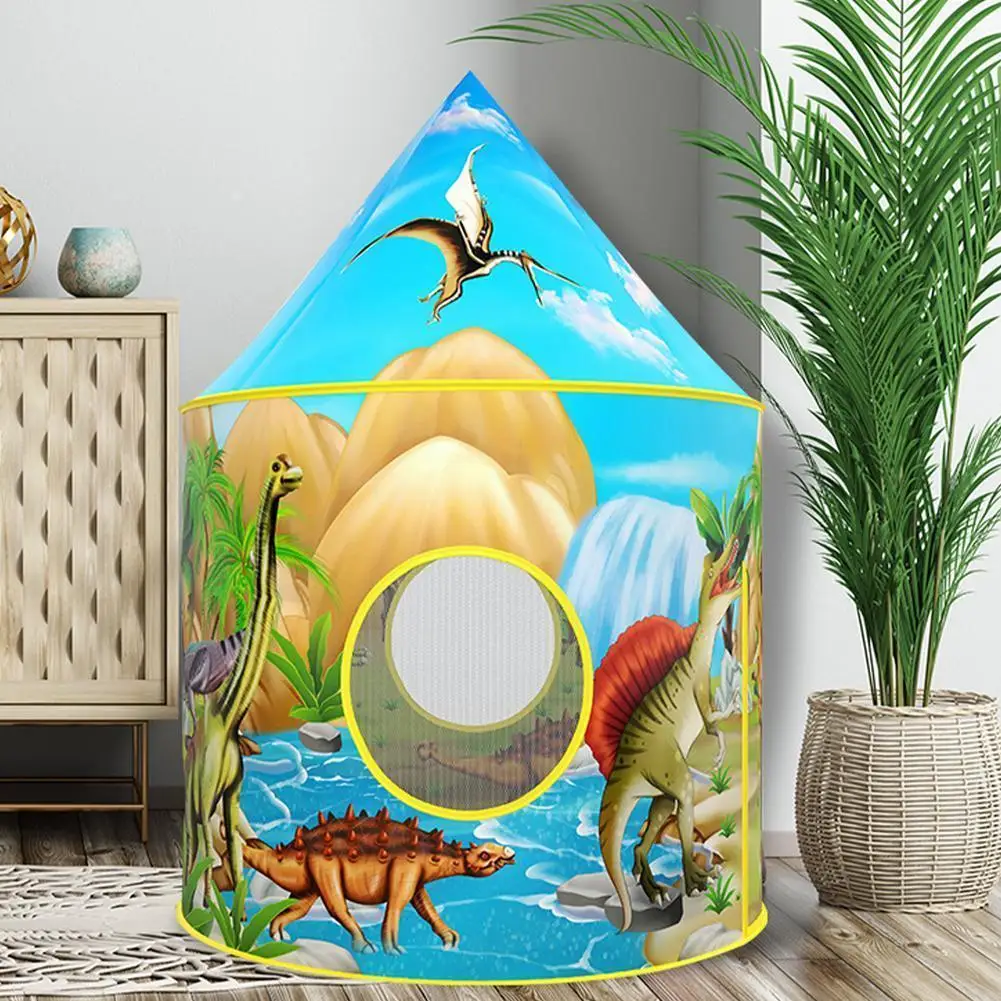 

Kids Play Tent Castle Children's 3 In 1 Tent Spaceship Ball Tent Space Tent Rocket Tent Pool Ocean Game Yurt Ship Play Hous A7B2