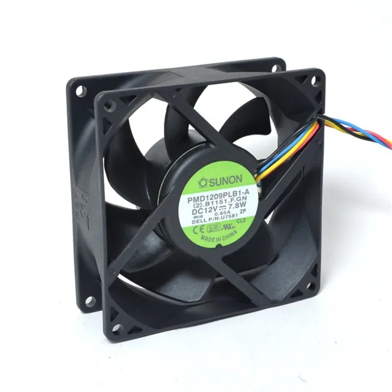 Фото Вентилятор охлаждения корпуса Jianzhun SUNON PMD1209PLB1-A 12V 7.8W 9CM 9032 №2