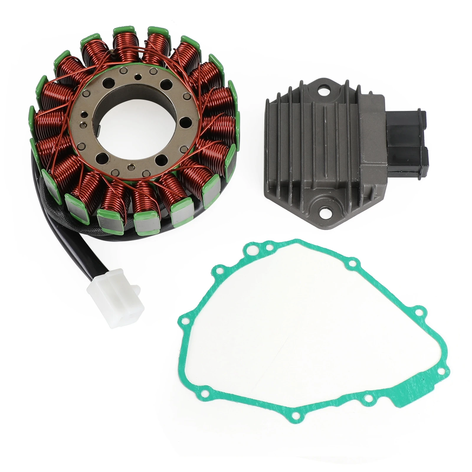 

Stator Coil With Voltage Regulator Rectifier Gasket Kit Assy For CB600F Hornet PC36 599 2003-2006