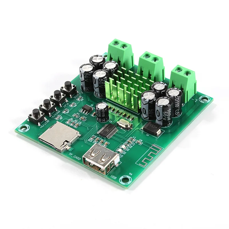 XH-M422 плата Bluetooth усилителя FCard PlaybackTPA3116D2 Встроенная Pairs50W UDisk