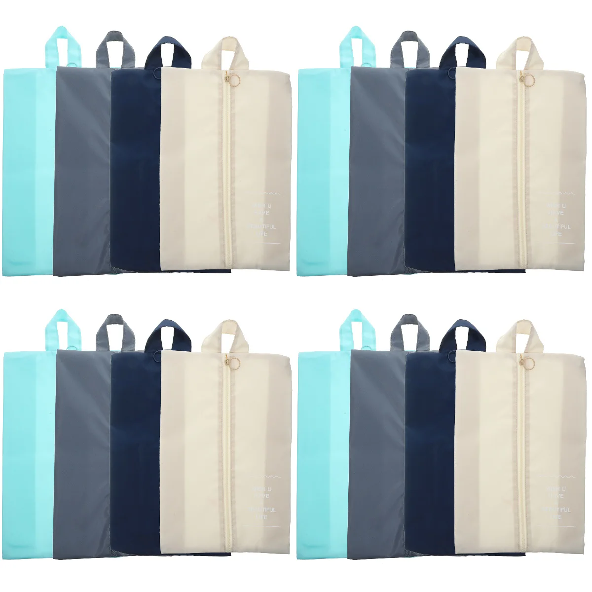 Shoes Dust Bag Travel Organizer Portable Home Storage Organization Small Luggage Zippered Sneaker Bags