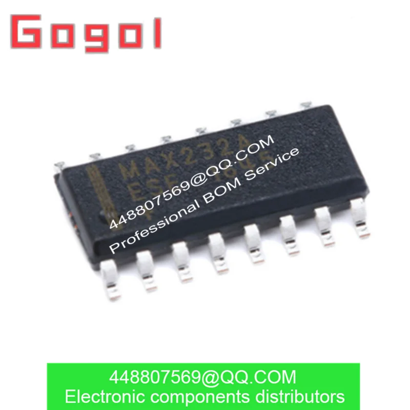 

10 шт., MAX232AESE-controlador/женский рецептор MAX232, SOIC-16, RS232 100% Новинка