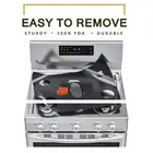 Чехол для кухонной плиты с 5 отверстиями, антипригарная подкладка, коврик для чистки, протектор для кухонной газовой плиты, варочной панели, кухонные аксессуары