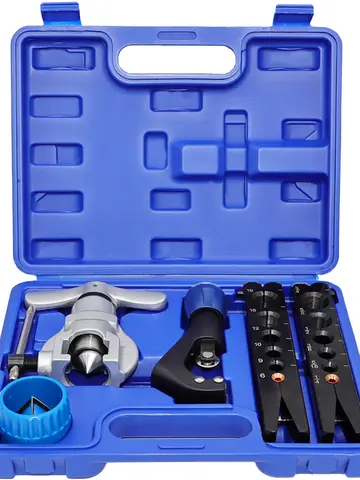 Набор расширителей медных труб Кондиционер R32 R410a Калибр коллектора Метрическая развертка Расширительный инструмент Набор инструментов для развальцовки труб Расширитель труб