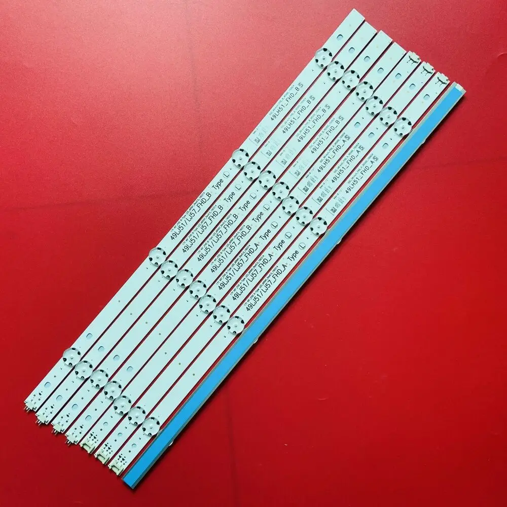 Новая светодиодная лента для подсветки телевизора LG 49LH590T 49LH590V 49LH590Y 49LH595T 49LH595V