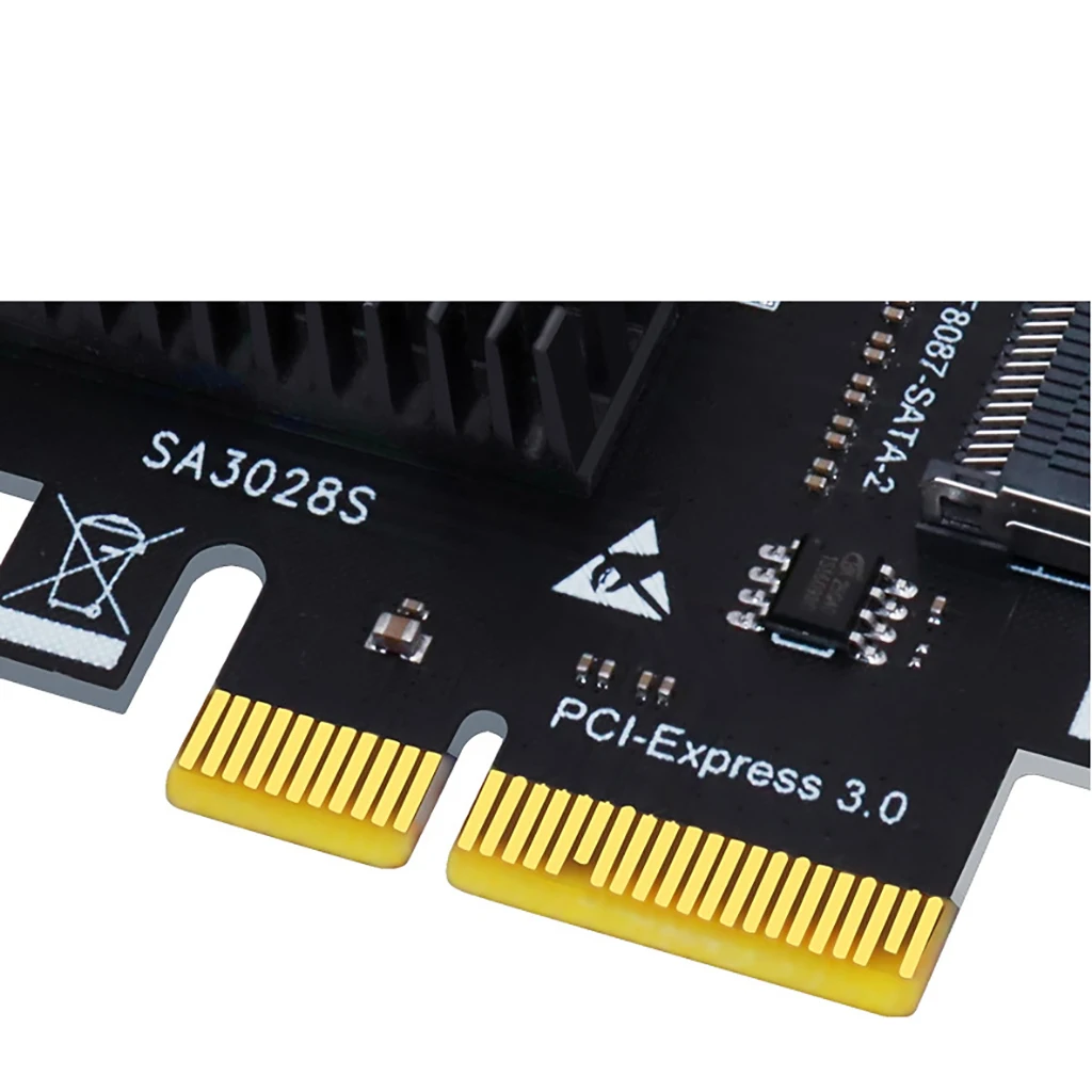 Mini SAS SFF-8087 SATA 3 III 0 к PCI e Express адаптер карты PCI-e SFF8087 miniSAS/SATA3.0 карта расширения