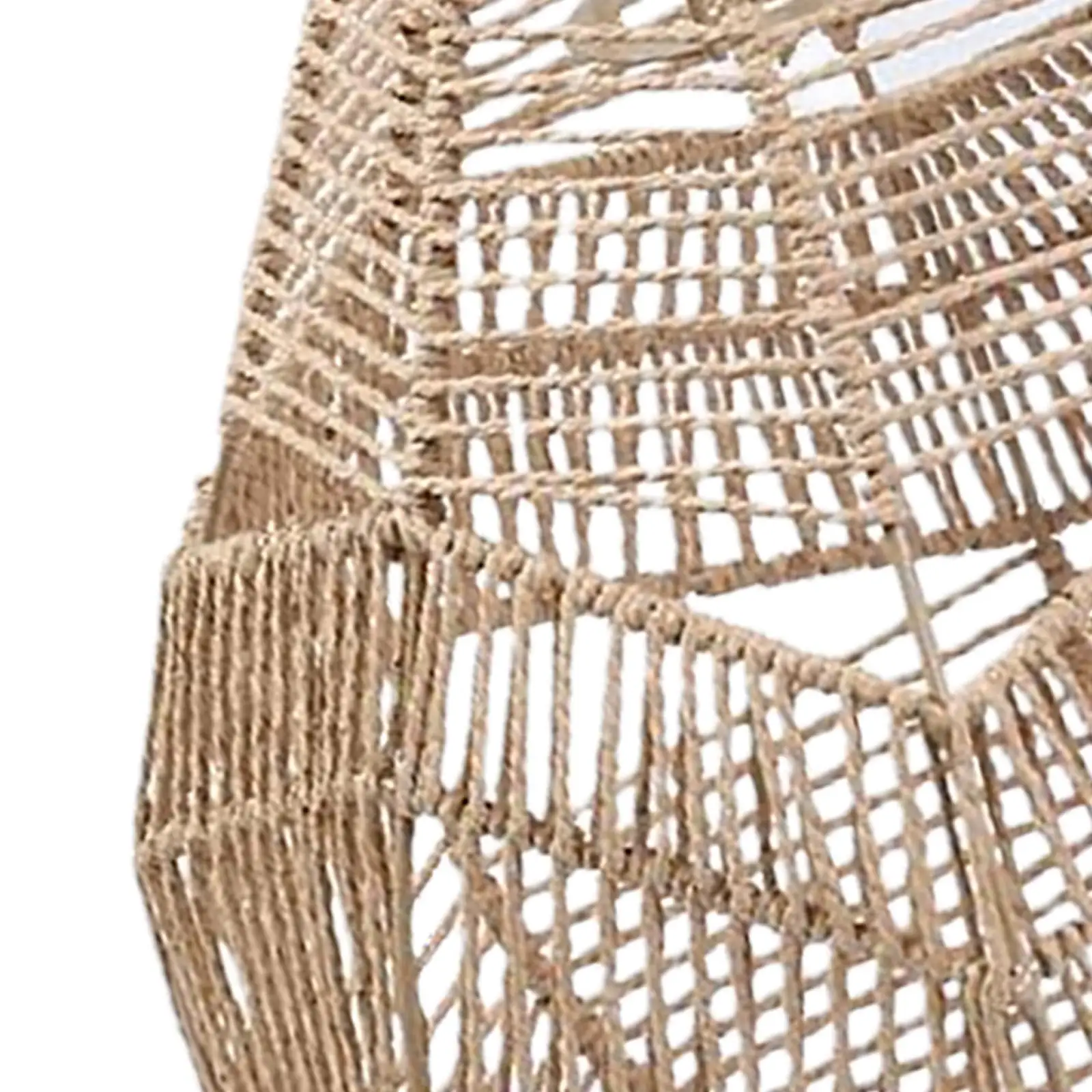 

Woven Rattan Pendant Lamp Shade for Kitchen Island Hotel Bedroom Style F