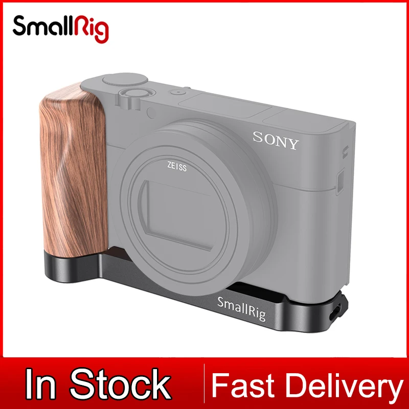 Деревянная L-образная ручка SmallRig для Sony RX100 III/IV/V(VA)/VI/VII, боковая пластина камеры LCS2467