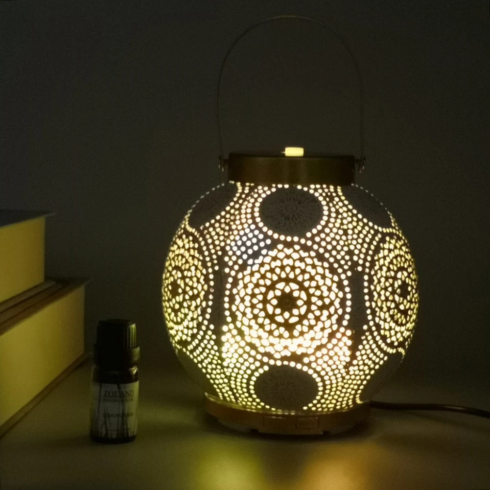 

Creative Hollowed-out Light Humidifier Mini Office Car Home Bedroom Water Replenishing Atomizer Living Room Night Lamp
