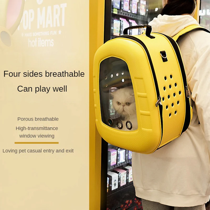 Capsule Breathable Travel Products Transport Dog Cat Carrier Transport Other Pet Cages Carriers Backpack For Cat Dog Bag