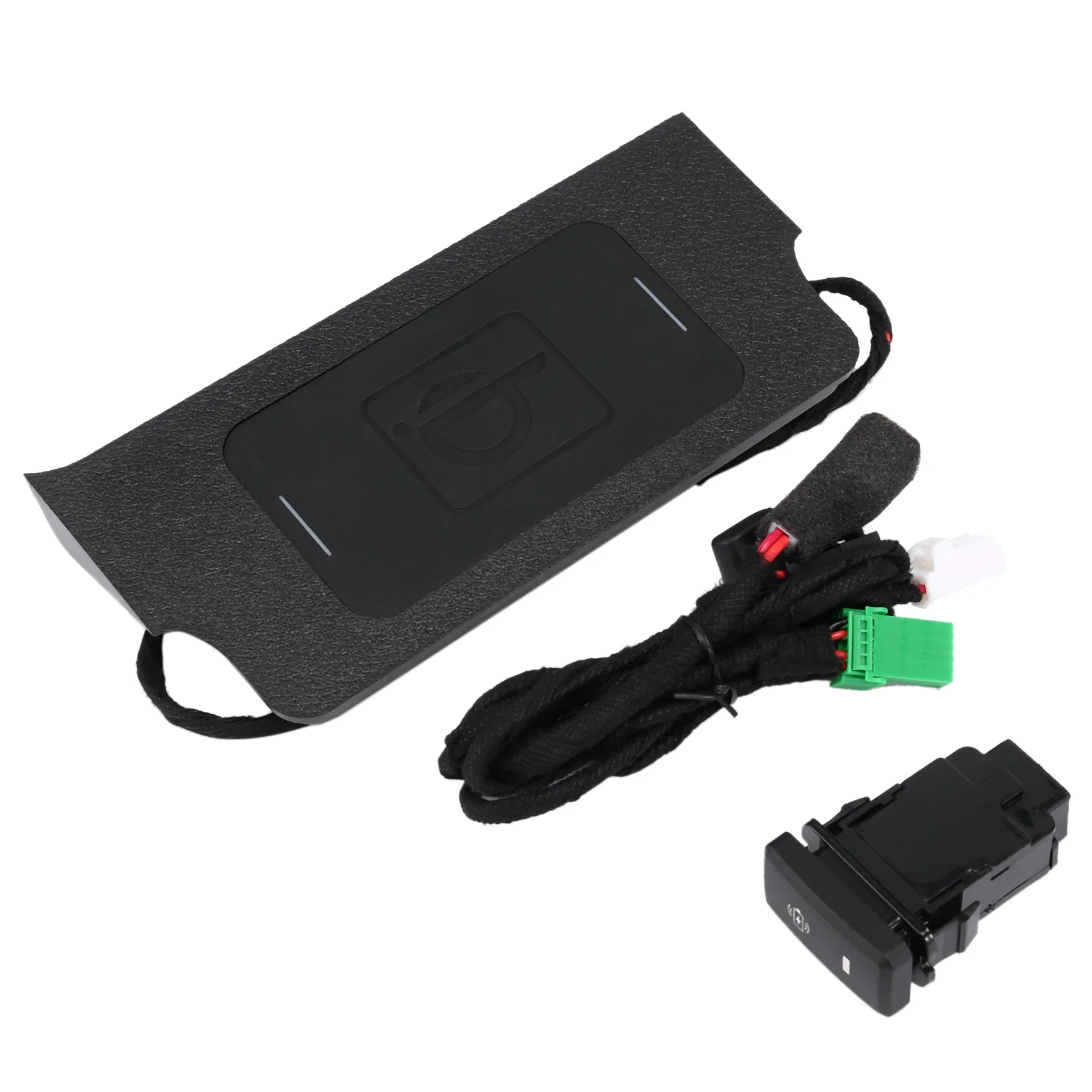Car Center Console Wireless Charger for Land Cruiser 70 Series LC76 LC77 LC78 LC79 Accessories