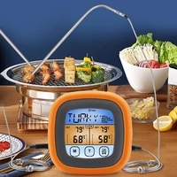 bbq thermometer wide application multi purpose abs preset temperature alarm electronic grill temperature gauge kitchen tool