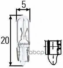 Лампа W23w 12v 8gp938026-001 HELLA арт. 8GP938026-001 |