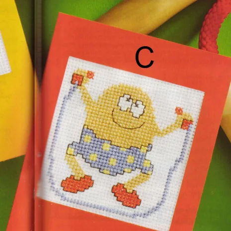 

DIY Invitation greeting card with special art popular Full Set cross stitch greeting card Cake, special birthday gift2CD040