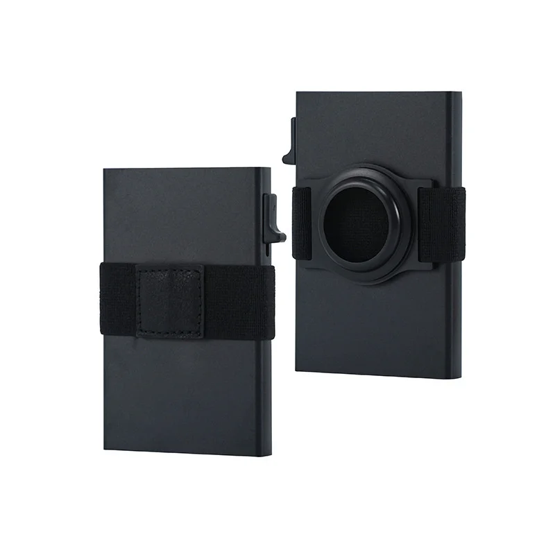 New Airtag Metal Card Case Aluminum Alloy Card Case RFID Blocking Hot Selling
