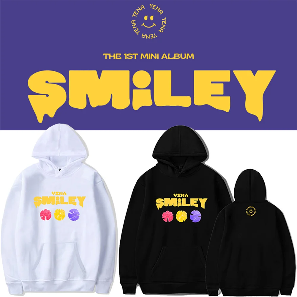 

IZONE hoodie Album SMiLEY around should support the song clothing with the same pullover hoodie
