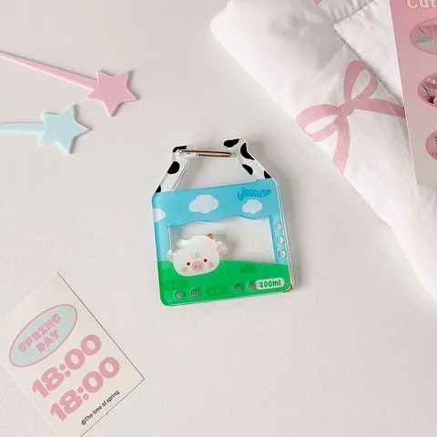 Акриловый кулон для ключей