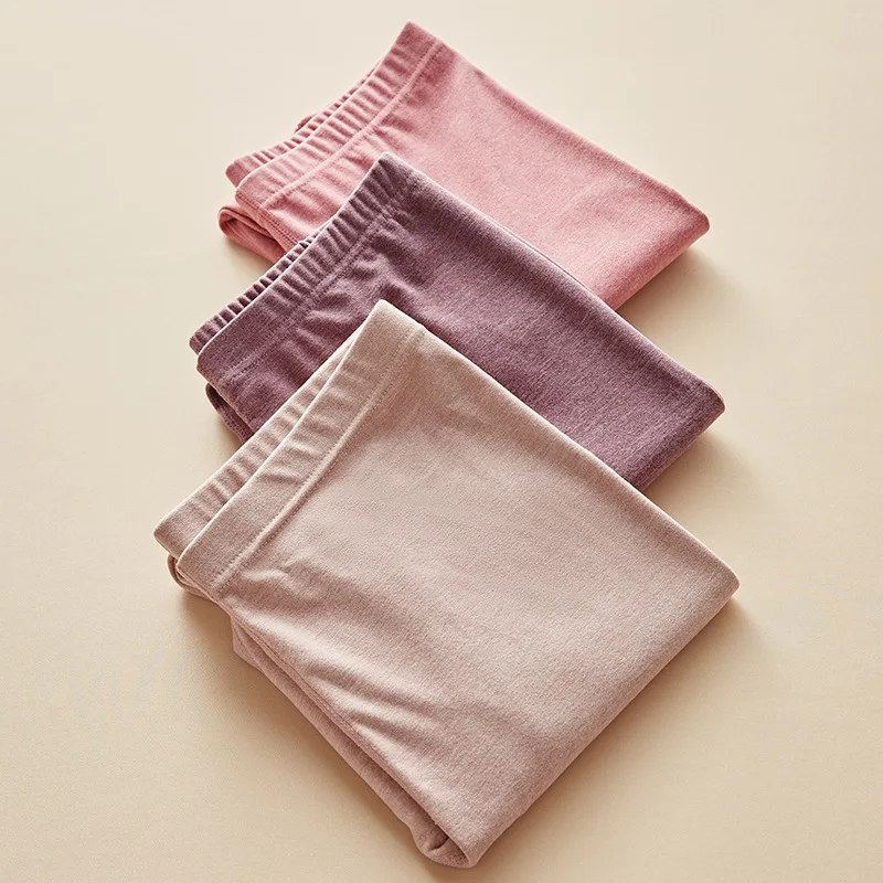 Plus Size 3XL 4XL 5XL Long Johns Men Wear Leggings Wear Thermal Underwear Bottoms Long Johns Autumn Women Long Johns Solid Warm