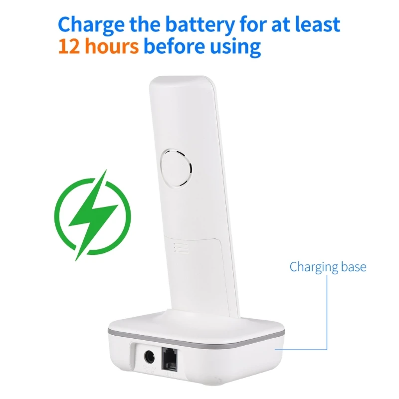 Стационарный телефон с громкой связью дисплей беспроводной памятью для