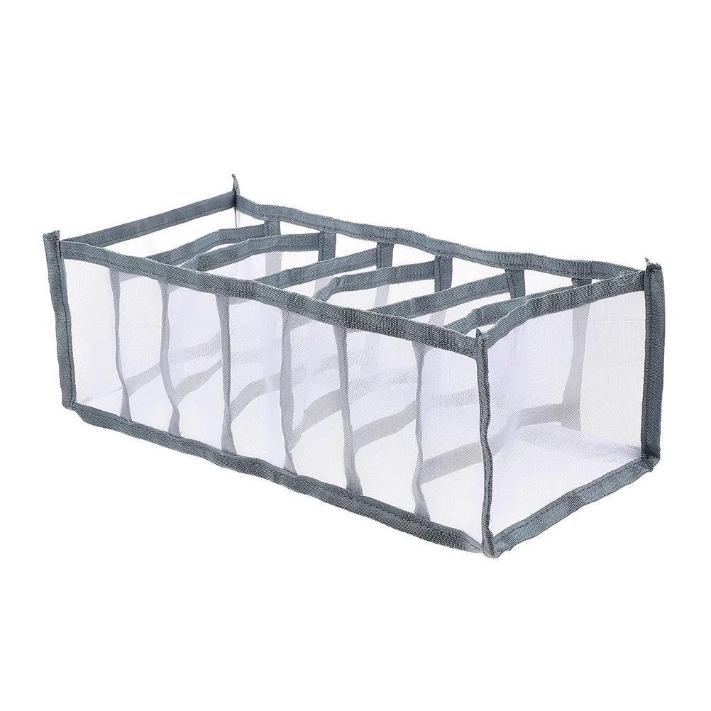 

Drawer Organizer Box Jeans Clothes Closet Storage Wardrobe Mesh Organizers Separation Grid Foldable Compartment Washable