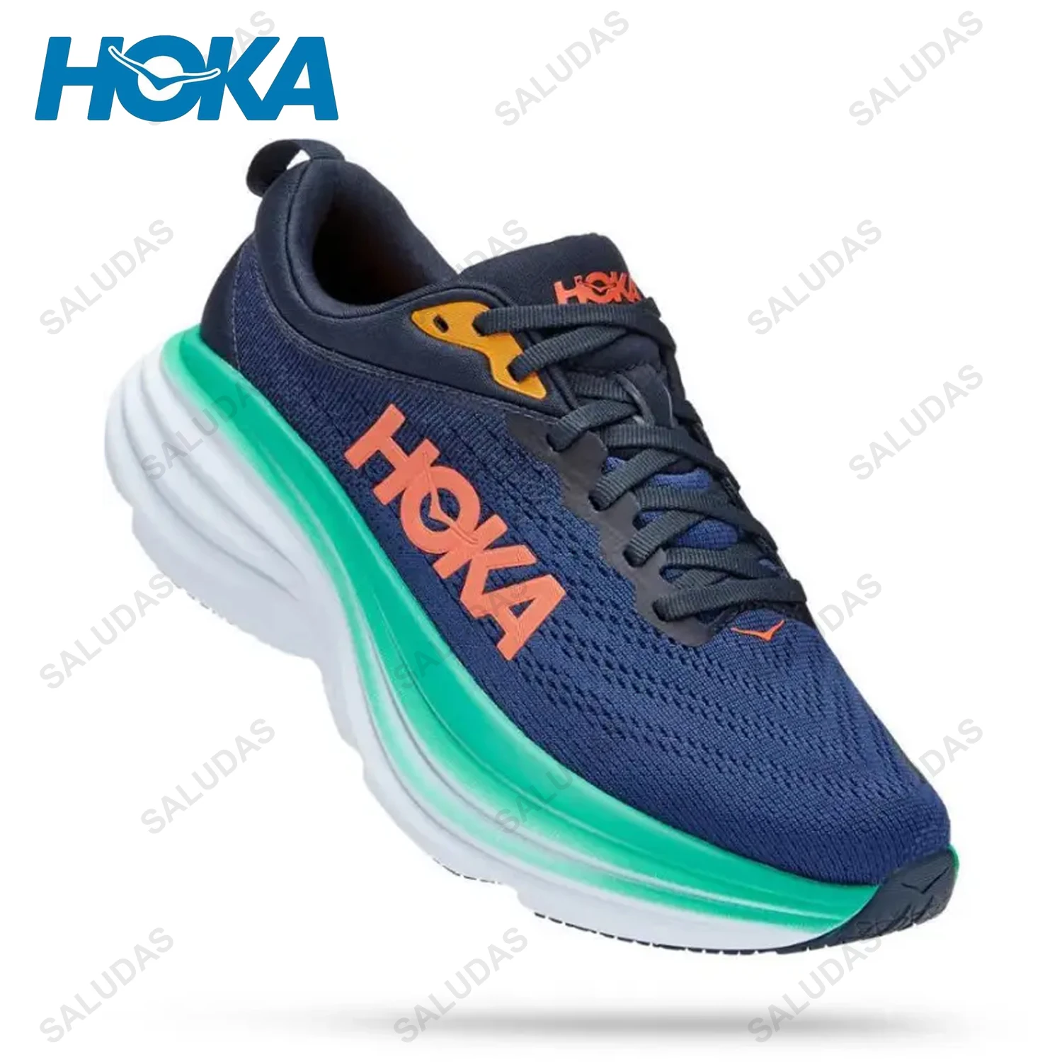 

HOKA Sneakers Bondi 8 Running Shoes Men Lightweight Cushioning Outdoor Road Marathon Sneakers New Jogging Women's Sports Shoes