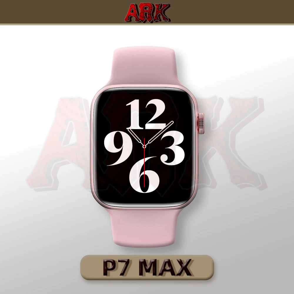 

2022 оригинальные Смарт-часы P7 Max 1,82 дюйма HD дисплей Bluetooth Вызов Беспроводное зарядное устройство смарт-часы для Samsung PK GW67 Pro Max