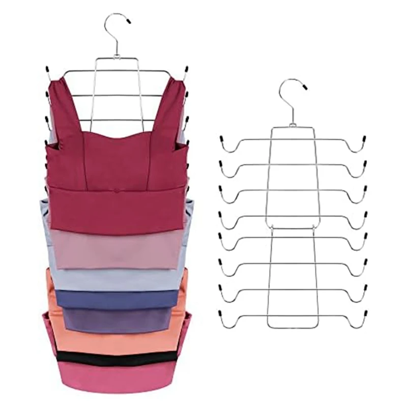 

Tank Top Hanger,Space Saving Hangers,Non-Slip Hanging Sport Holder,Closet Organizers And Storage For Camisoles Tank Tops Durable