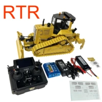 114 dt60 hydraulic crawler bulldozer model full metal custom color rc loader engineering forklift model toy