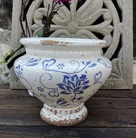 decorative vintage terracotta pots for plants