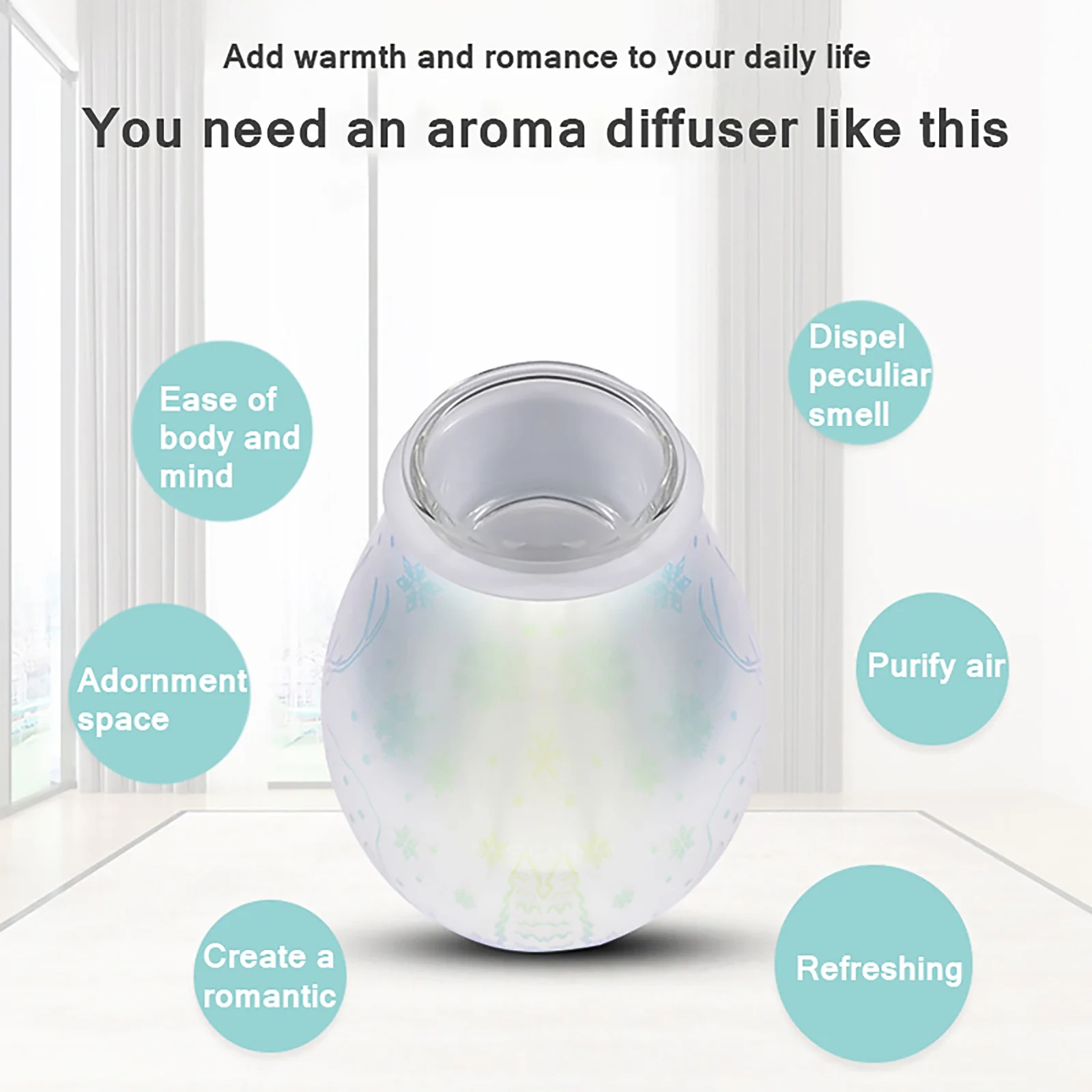 Электрический аромадиффузор для расплава воска