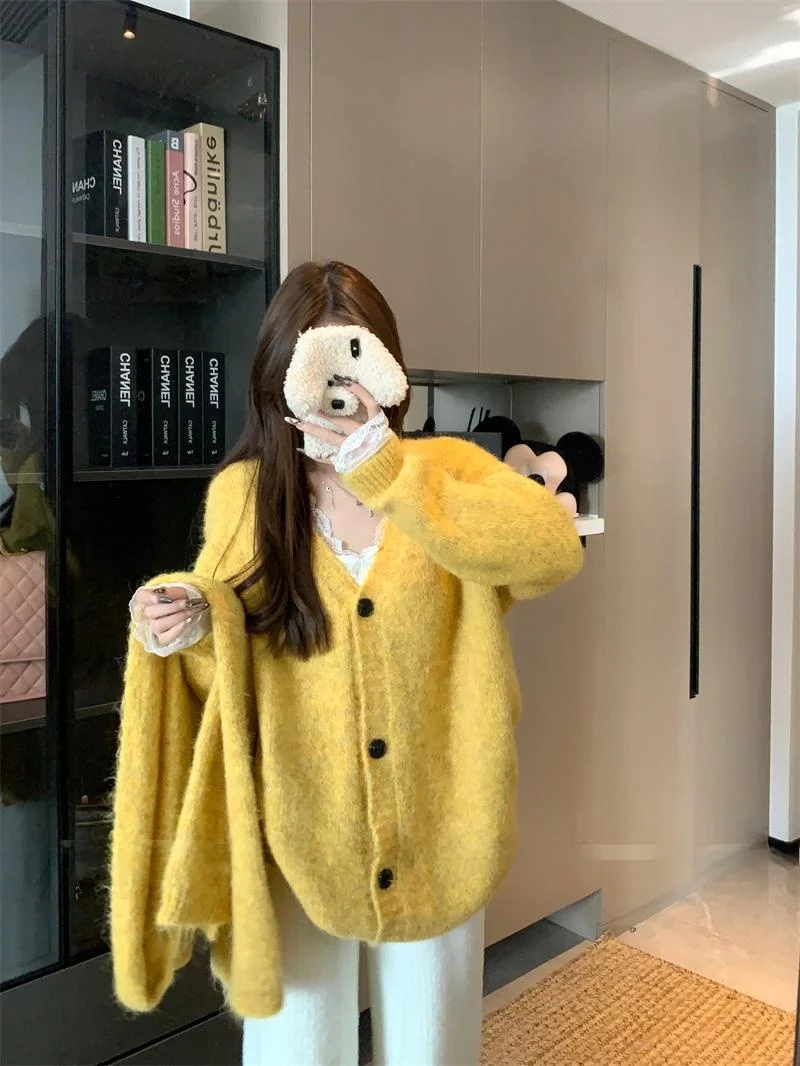 Женская одежда больших размеров осенне-зимняя для полных девушек корейский шик