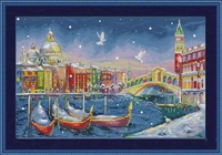 mm201229home fun cross stitch kit package greeting needlework counted kits new style joy sunday kits embroidery