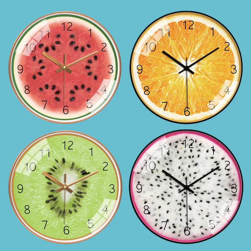 

Nordic Creative Wall Clock Modern Simple Silent Fashion Restaurant Decoration Wall Clock Glass Art Home Decoration New MM60WC