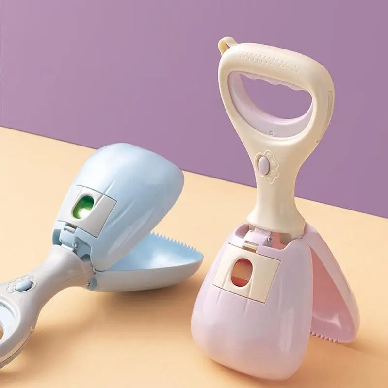 

Easy To Use Dog Pooper Scooper Dog Cat Waste Picker Jaw Poop Scoop Pick Portable Pet Poop Pickup Clip Waste Cleaning Tools