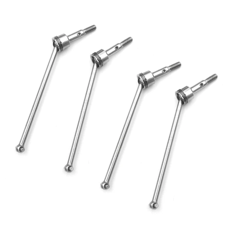 

4Pcs Metal Drive Shaft CVD For Wltoys 1/10 104009 1/12 12402-A 12401 12403 12404 12409 RC Car Upgrade Parts