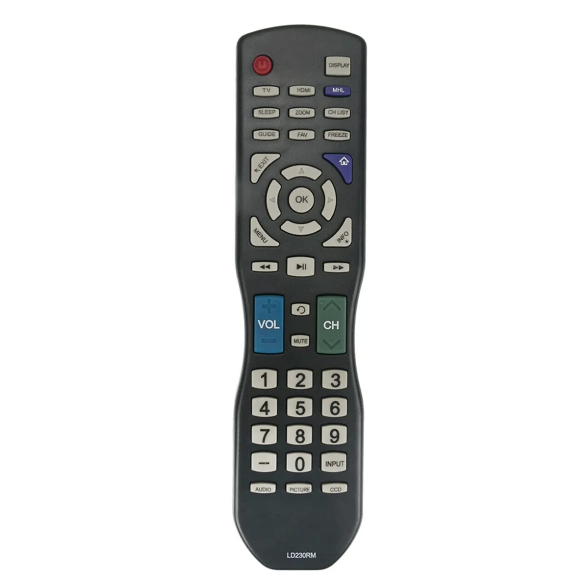 Запасной пульт дистанционного управления LD230RM для зеркального ЖК-телевизора APEX