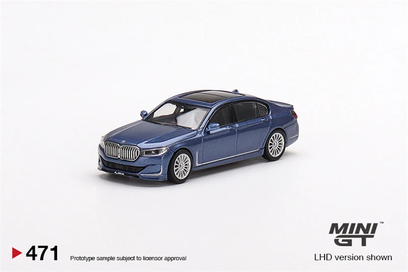 

MINI GT 1:64 Alpina B7 xDrive Alpina Blue Metallic Diecast Model Car